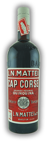 L.N.Mattei Cap Corse Grande Reserve Quinquina Rouge L.N.Mattei Cap Corse Grande Reserve Quinquina Rouge Ein roter Quinquina der Extraklasse. 0,75	 Liter - Vol 17%