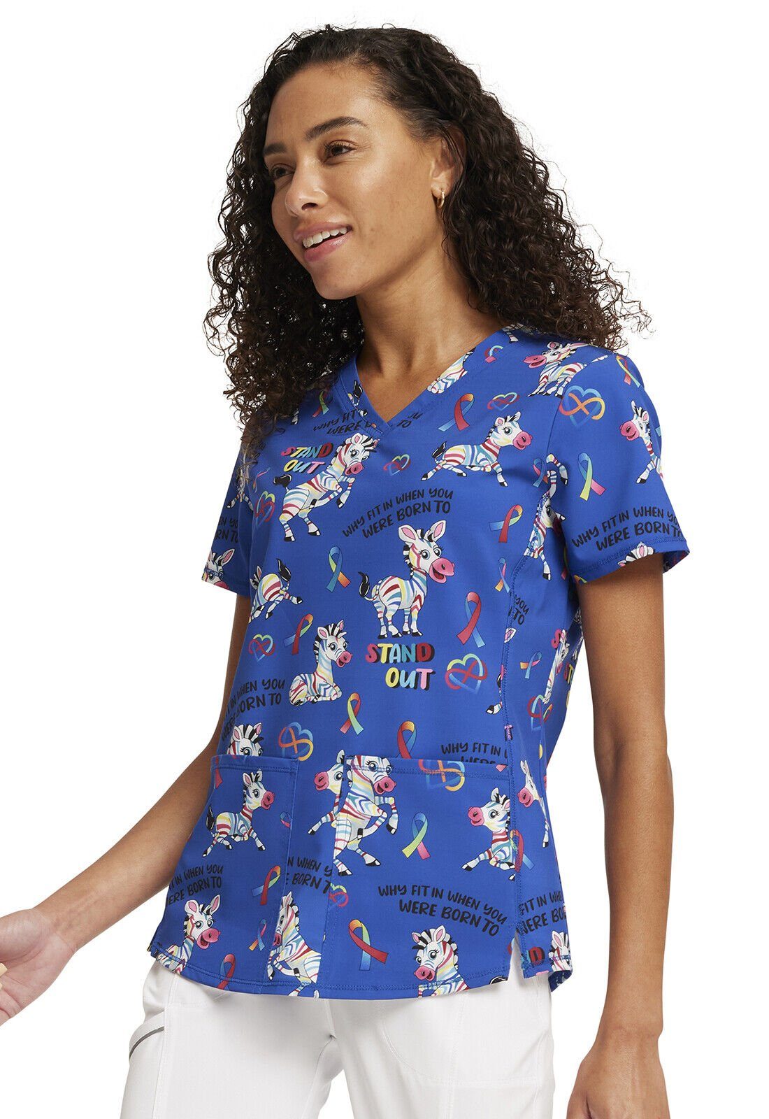 Cherokee Funktionsbluse Bunt bedruckter Damen Kasack 