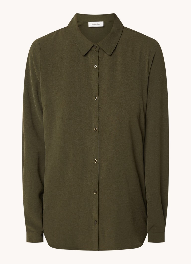 Blusa Modström Ossa in tessuto da viaggio
