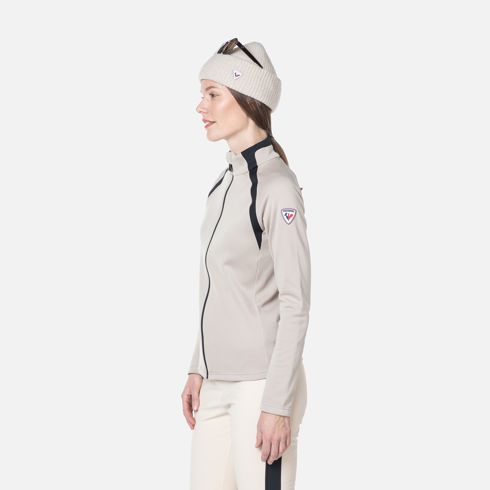 Couche intermédiare à zip intégral Aerial femme