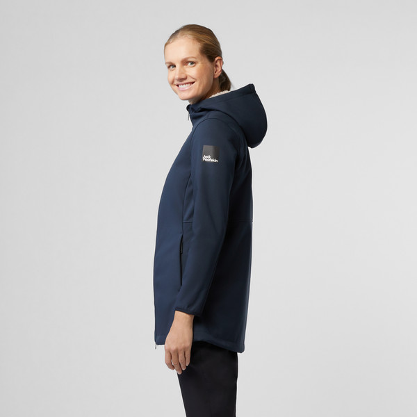 WINDLAND COAT W Damen - Softshelljacke