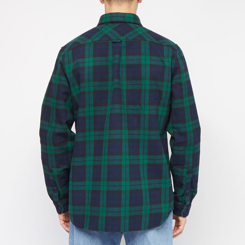Lacoste Check Shirt green/blue