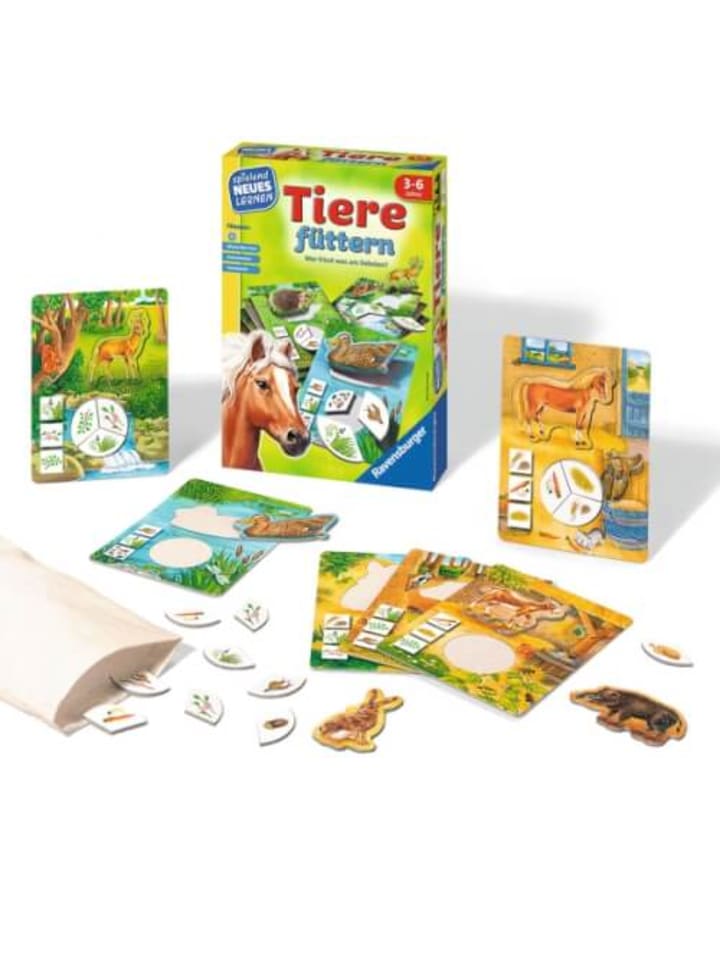 Ravensburger Brettspiel Tiere füttern, 3-6 Jahre günstig kaufen onesize