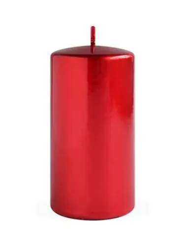 Artman Candles Opal metalna mirisna svijeća, crvena, srednja veličina