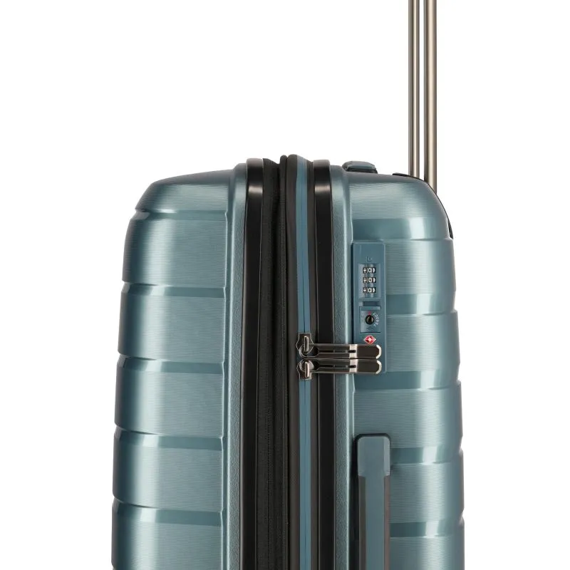 Travelite AIR BASE Trolley M (4 Räder) - Eisblau