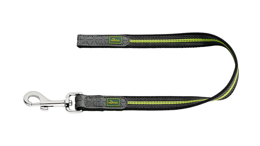 Hunter Kurzführer Visby Super Grip gelb Länge: 50 cm Breit: 2,0 cm reflektierend