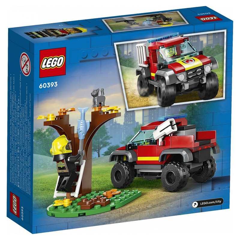 60393 Sauvetage en tout terrain des pompiers LEGO City