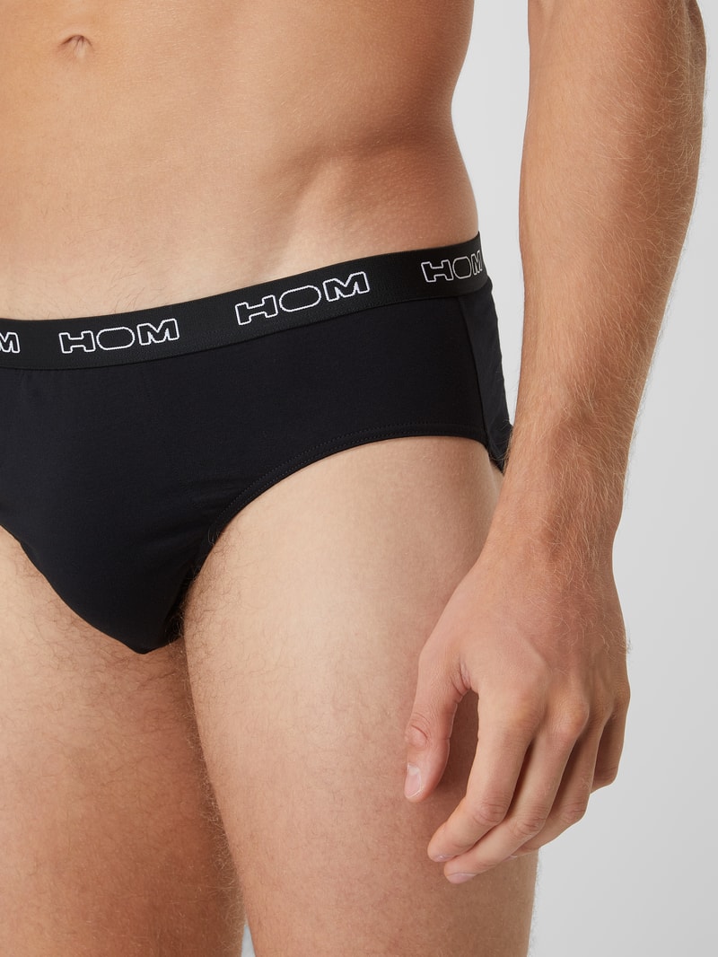 Slip im 3er-Pack Modell 'Boxerlines' in dunkelblau