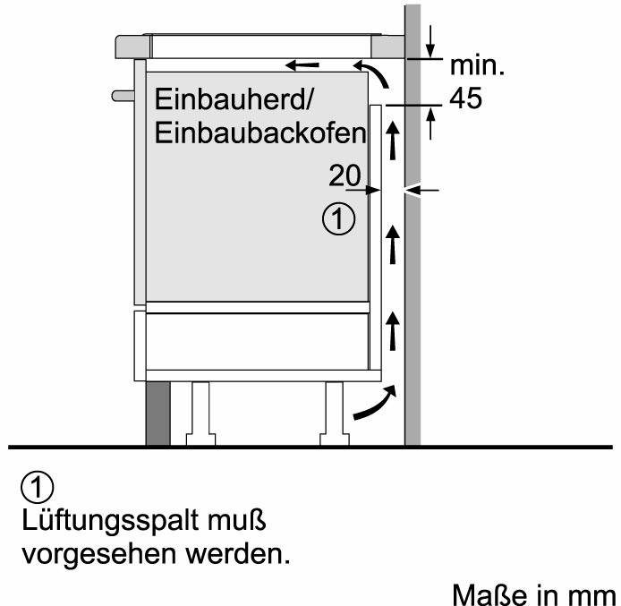 NEFF Flex-Induktions-Kochfeld von SCHOTT CERAN® N 70 T58TT20N0, mit TwistPad®Bedienung