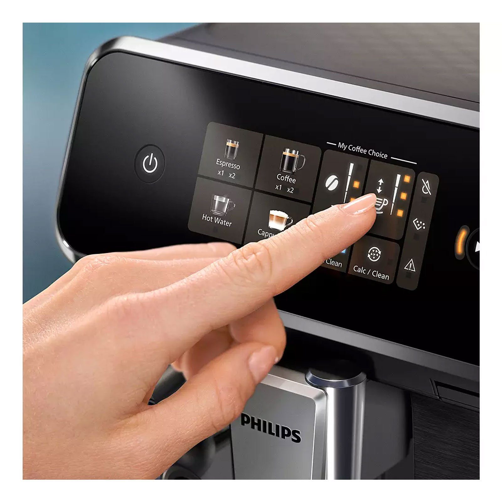 Philips Kaffeevollautomat Kaffeevollautomat EP2339/40 Series 2300, LatteGo System, leichte Reinigung, Brühgruppe herausnehmbar
