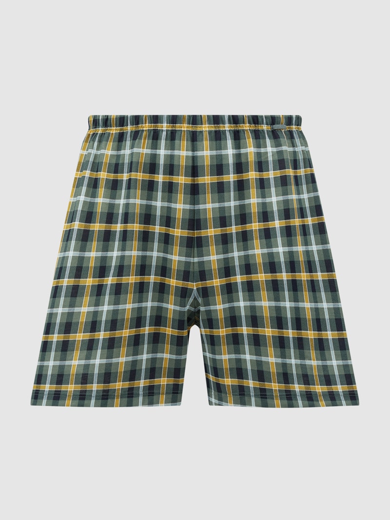 Boxershorts aus Baumwolle in dunkelgrün