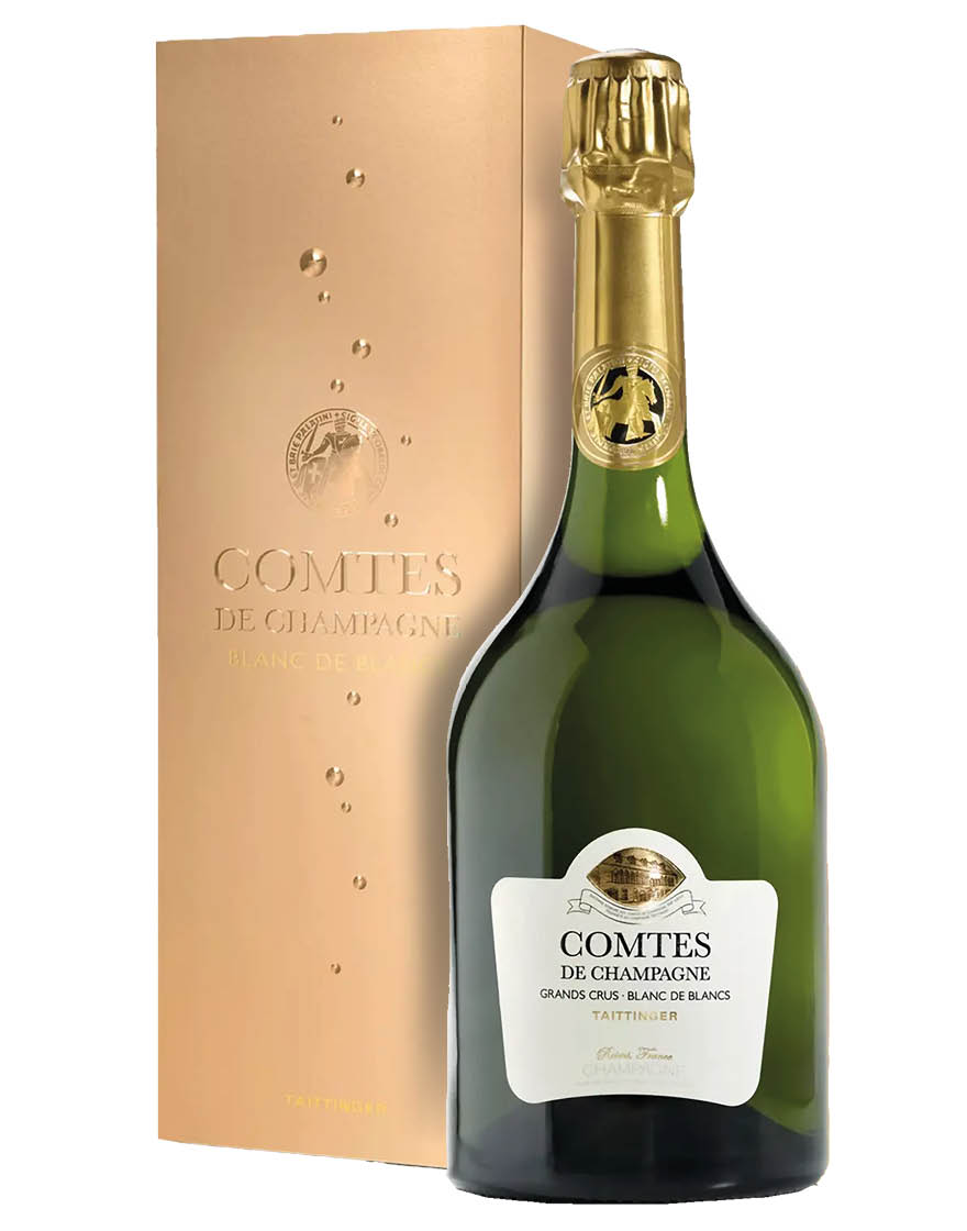 Champagne Brut Blanc de Blancs AOC Comtes de Champagne 2011 Taittinger 0,75 ℓ, En Étui
