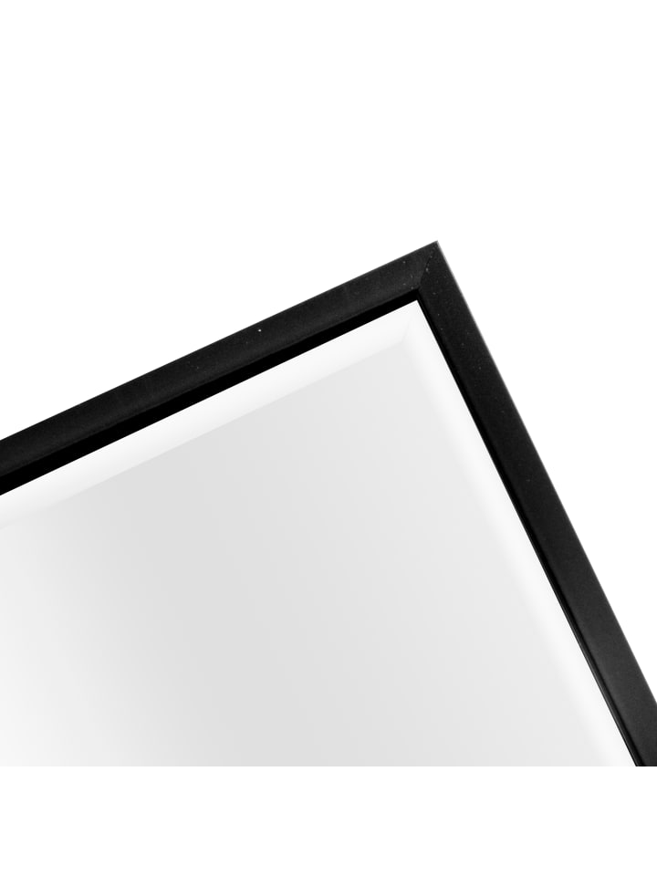 en.casa Wandspiegel Novoli in Schwarz (H)100cm (B)50cm günstig kaufen onesize