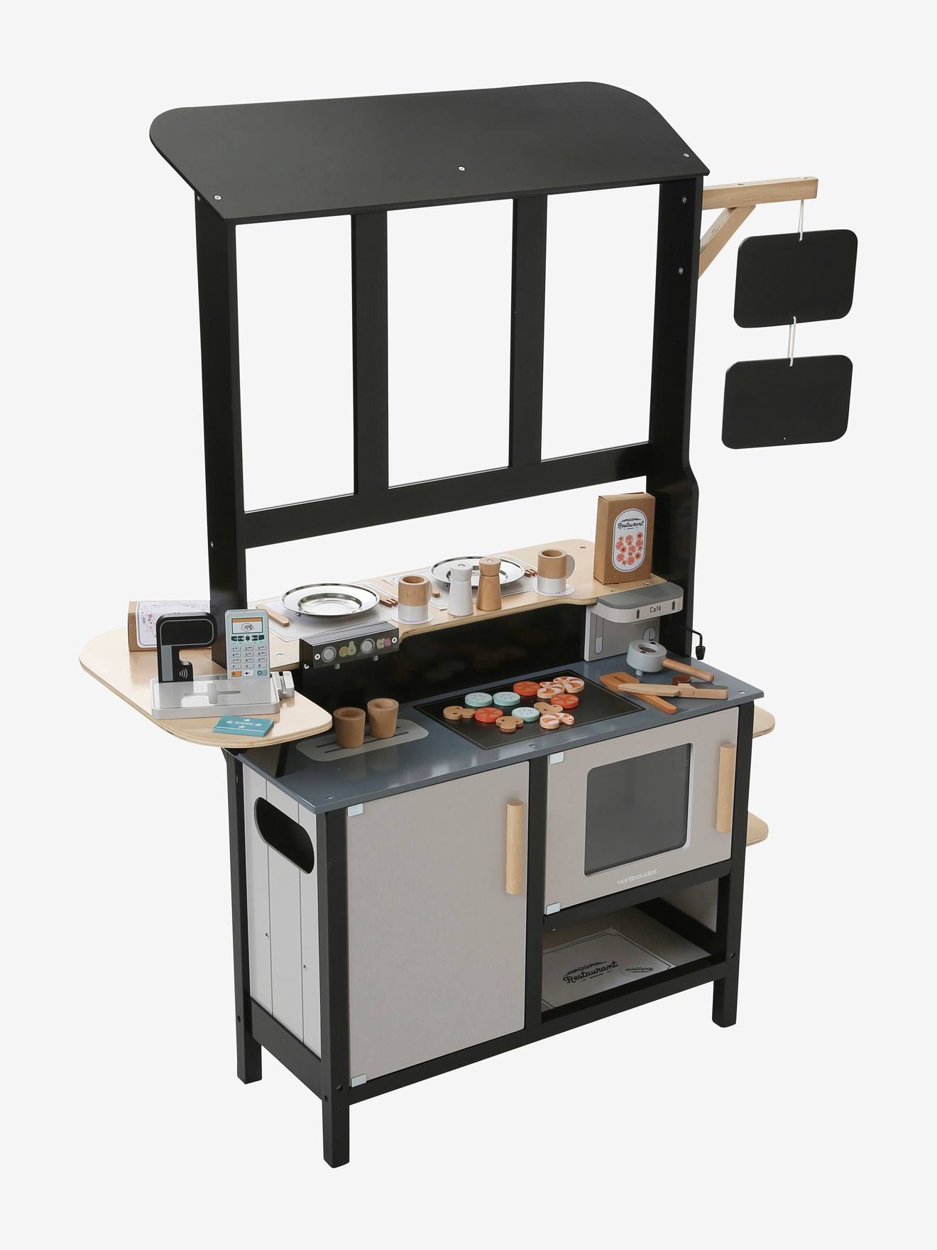 Restaurant en bois FSC® multicolore