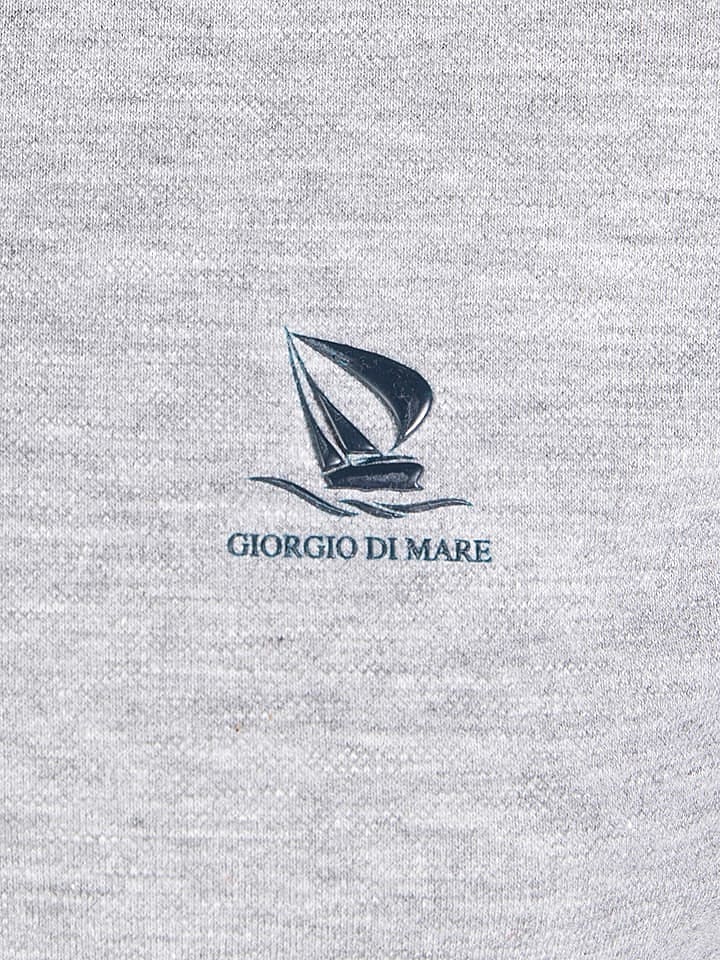 GIORGIO DI MARE Poloshirt in Hellgrau günstig kaufen L