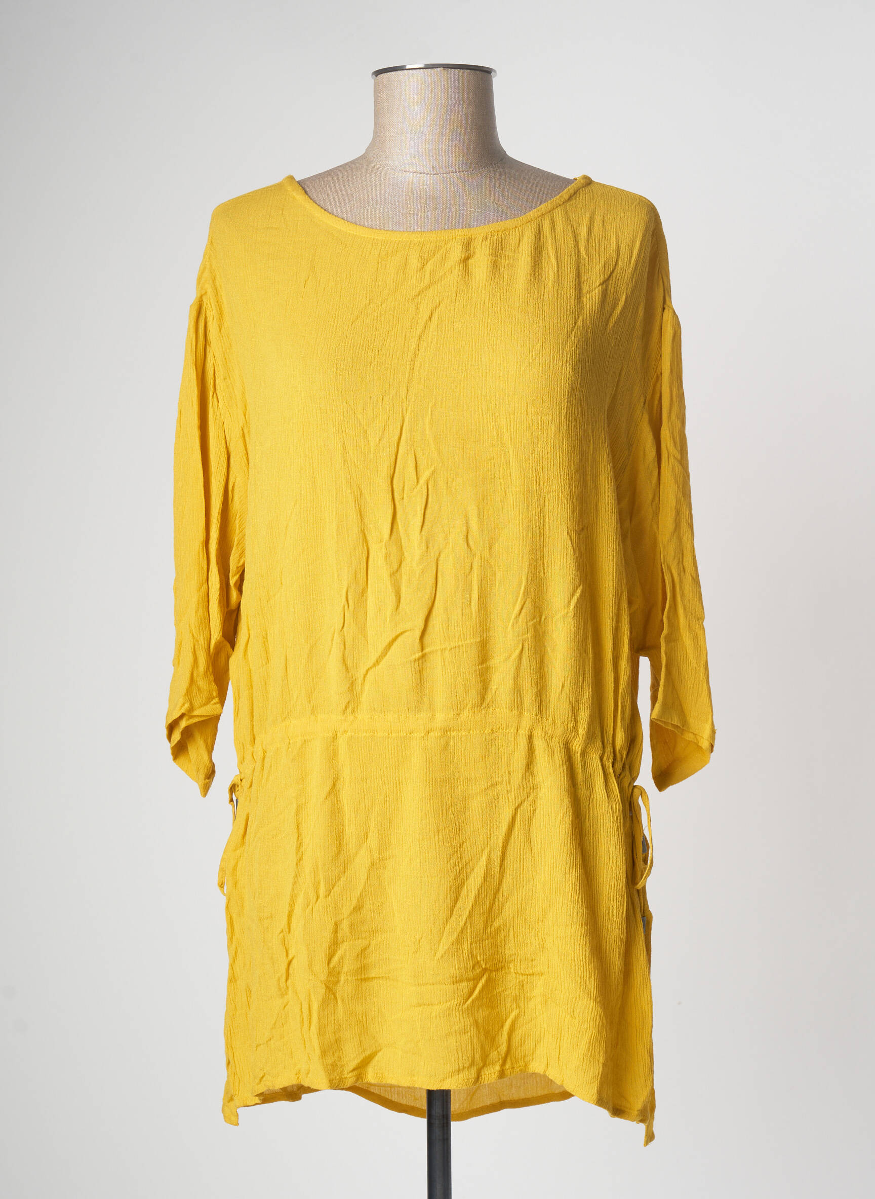 B Young Tuniquemanchelongue Femme couleur jaune