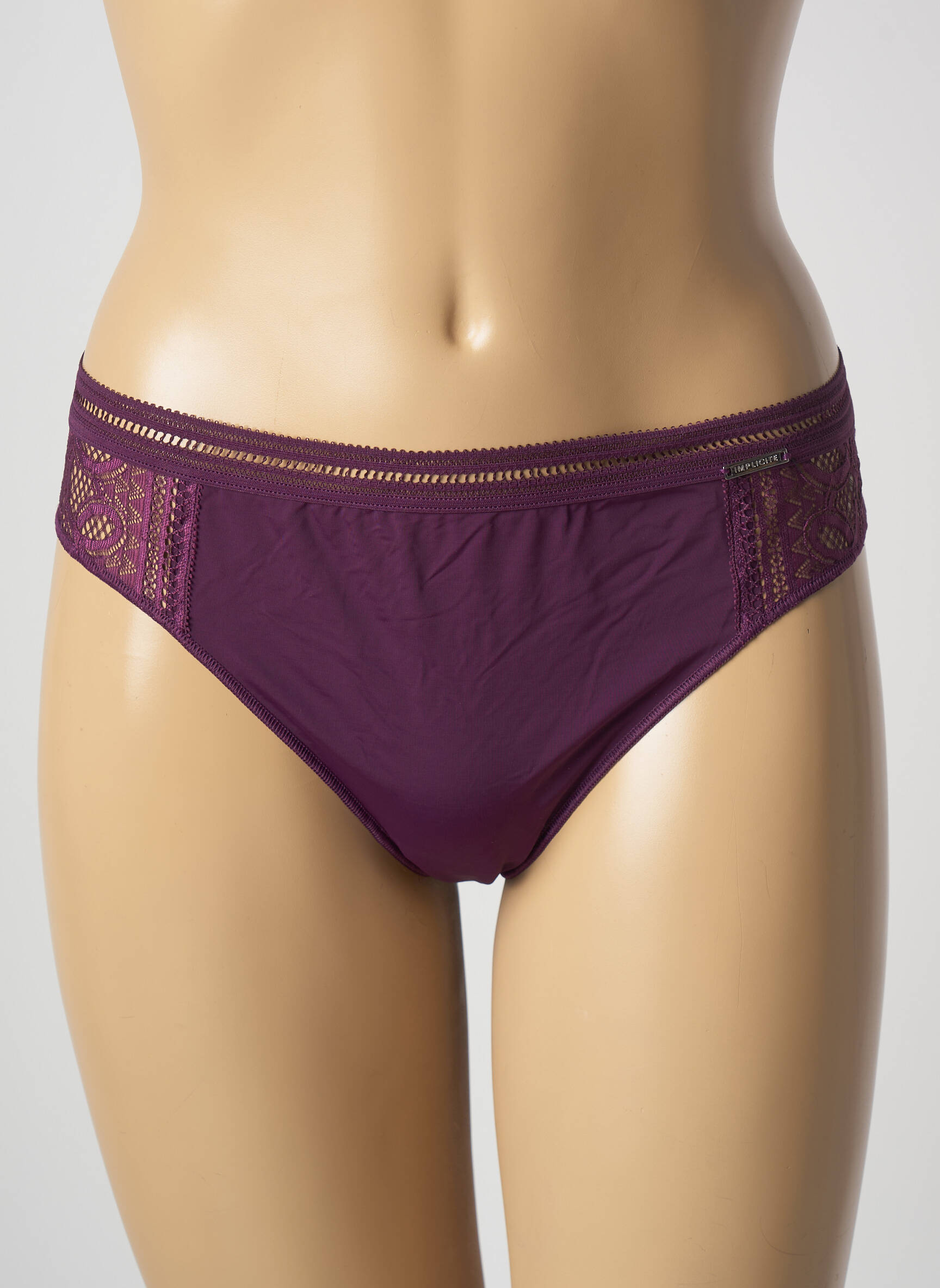 Implicite Tanga Femme couleur violet