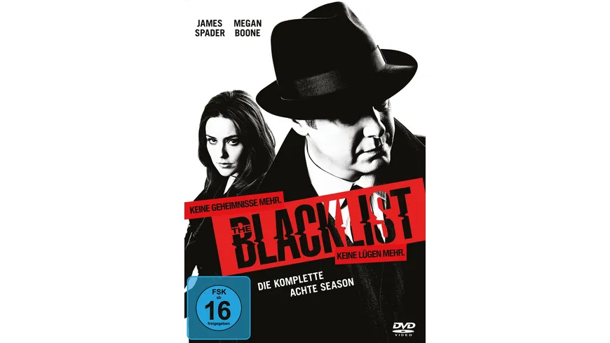 The Blacklist - Die komplette achte Season  [6 DVDs]