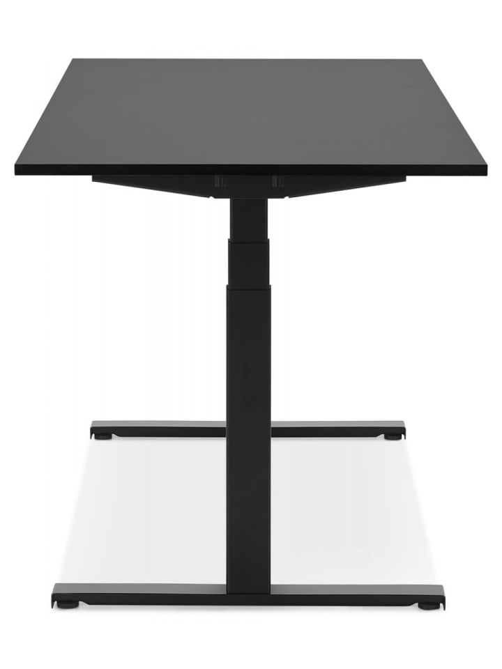 KADIMA DESIGN Elektrischer Sitz-Steh-Schreibtisch | Modern Elegant in Schwarz günstig kaufen