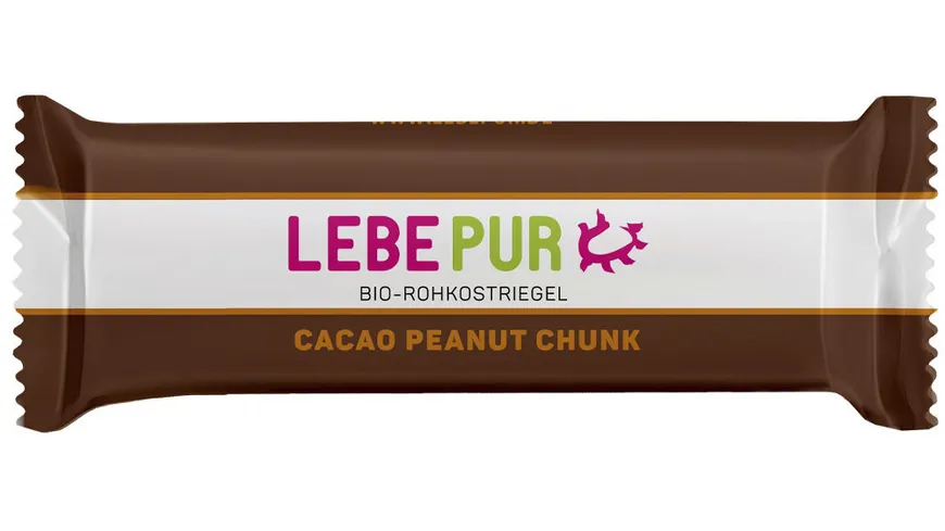 LEBEPUR Bio-Riegel Cacao Peanut Chunk 50 g