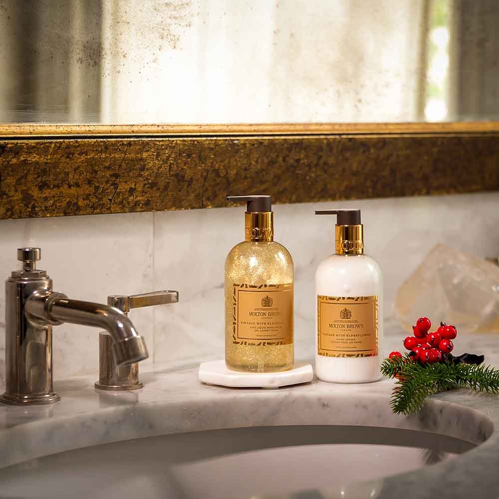 Molton Brown Festliche Limited Editions Vintage with Elderflower Fine Liquid Hand Wash