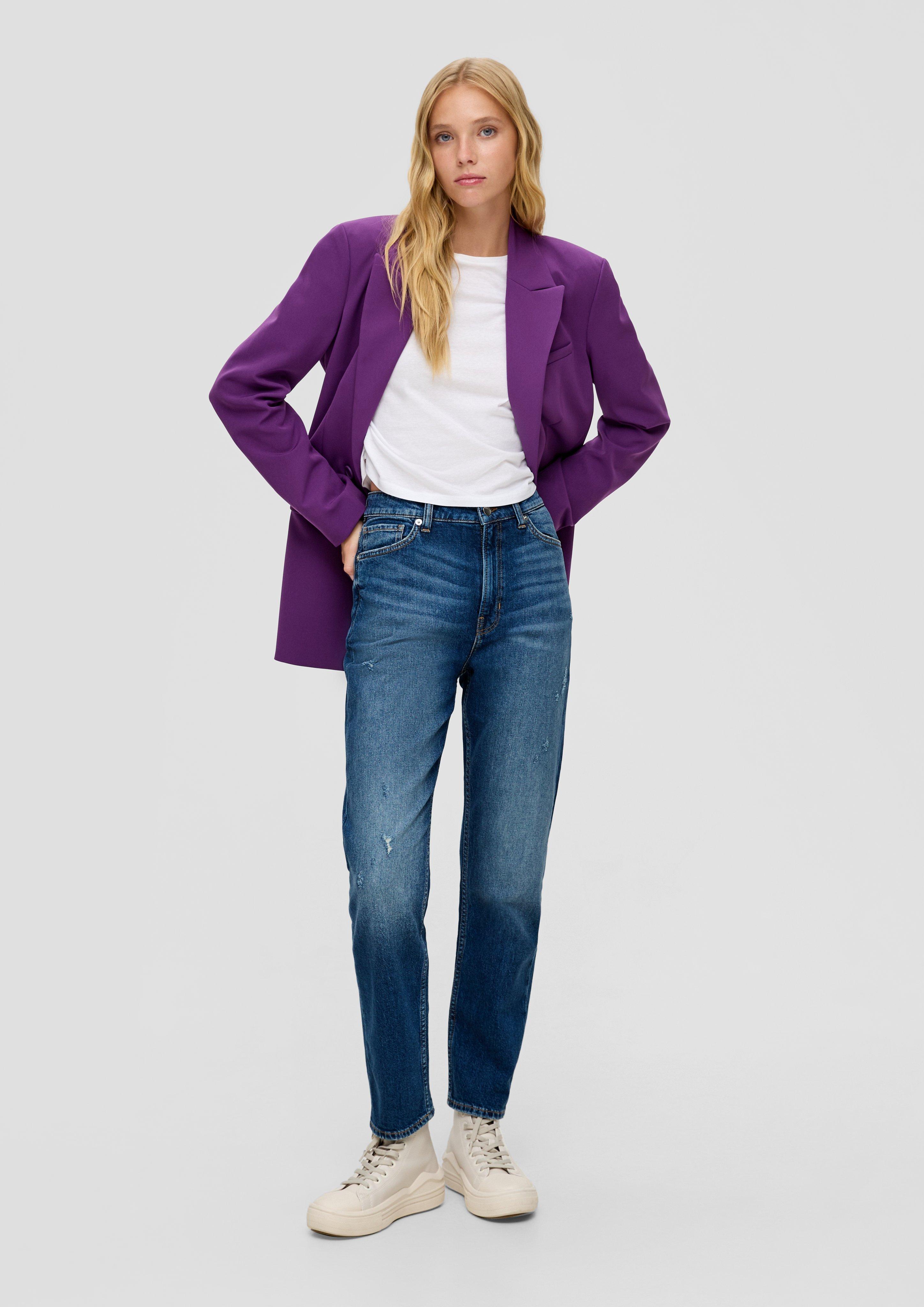 Ankle-Jeans Megan / Regular Fit / High Rise / Straight Leg  2133461-57Z3