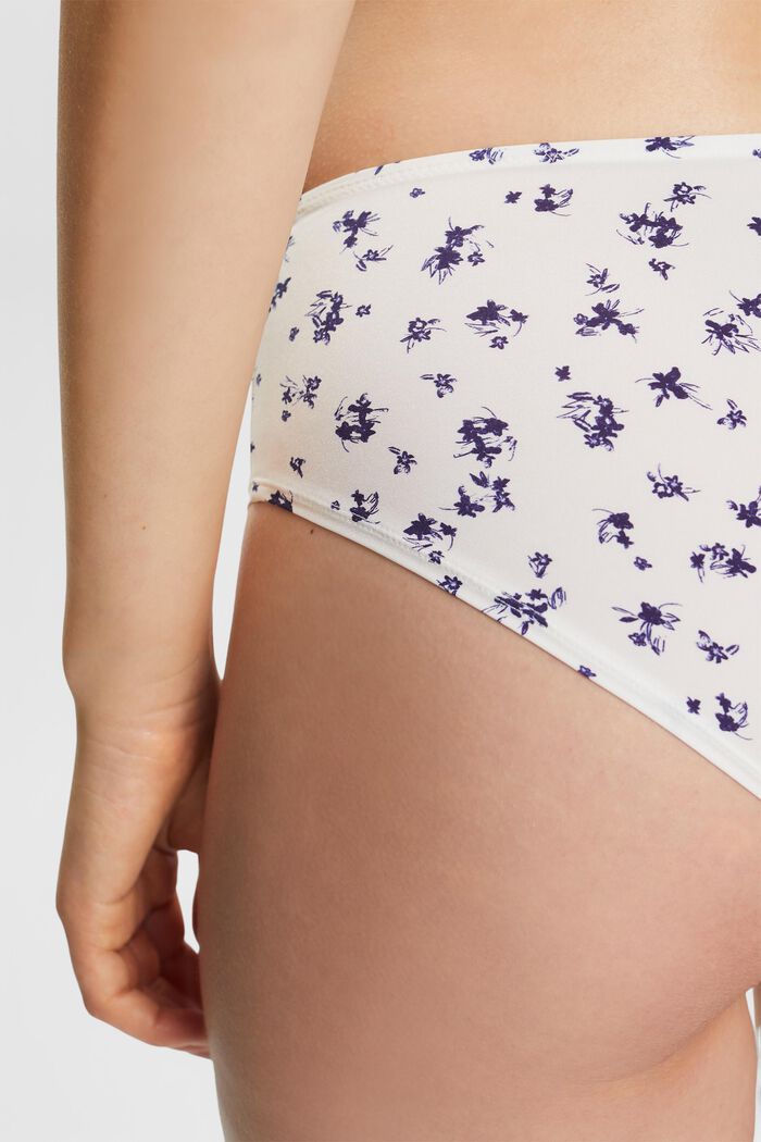Hipster-Shorts aus Mikrofaser mit Print