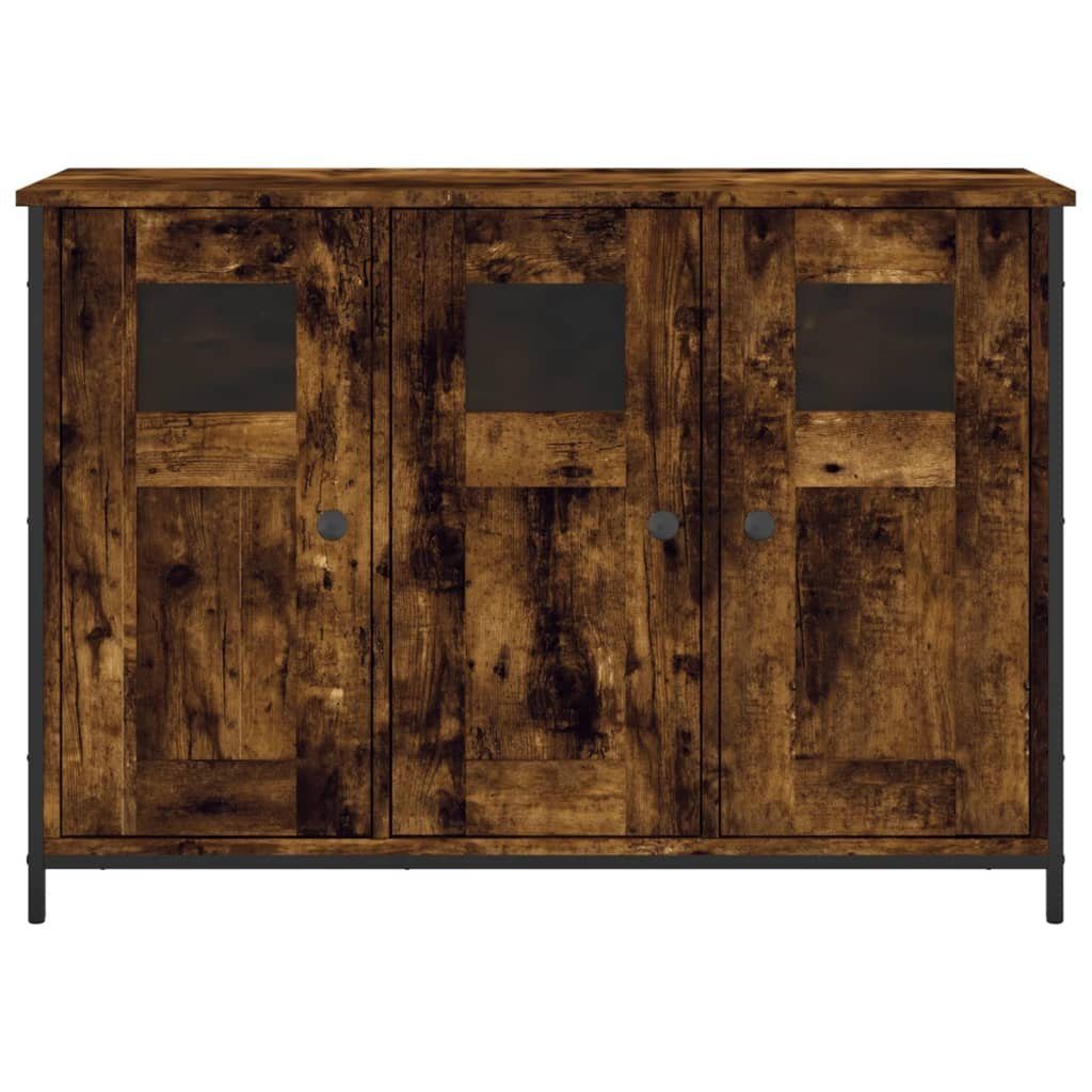 vidaXL Sideboard Sideboard Räuchereiche 100x35x70 cm Holzwerkstoff (1 St)