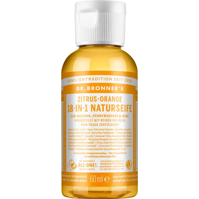 Zitrus-Orange 18-in-1 Naturseife