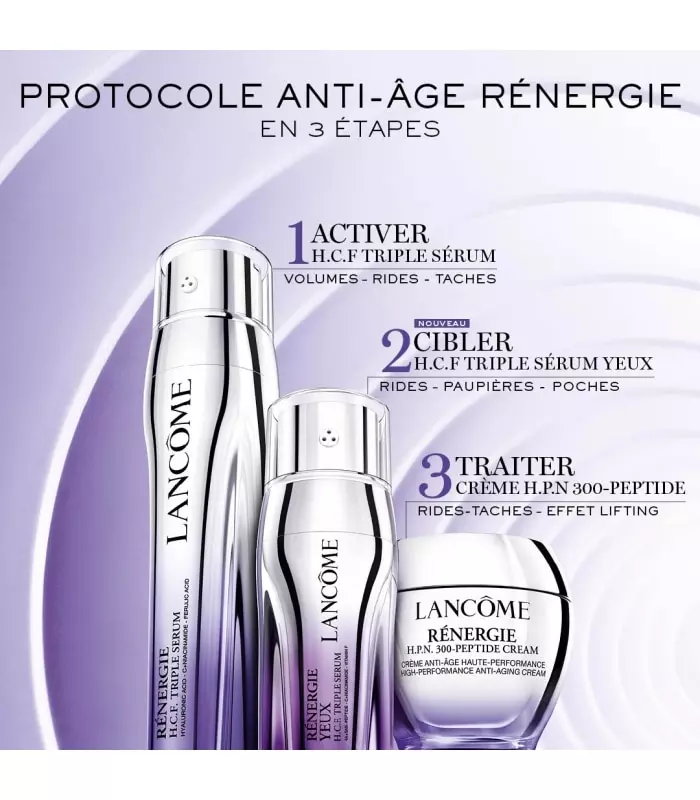 RÉNERGIE H.C.F TRIPLE SERUM Sérum Yeux Anti-Âge