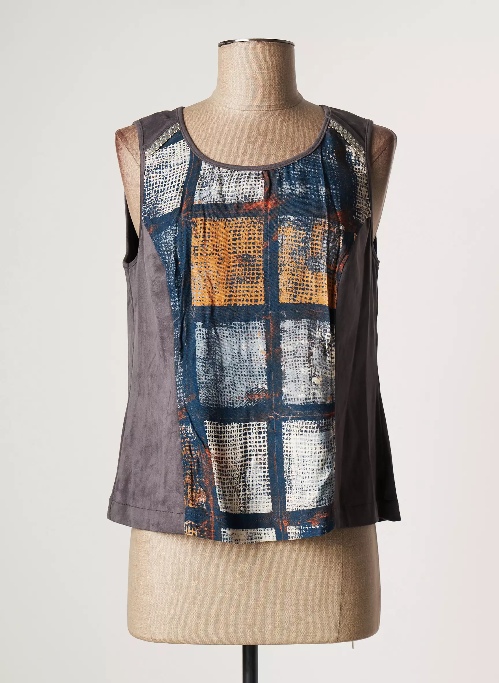 Quattro Debardeurs Femme couleur gris