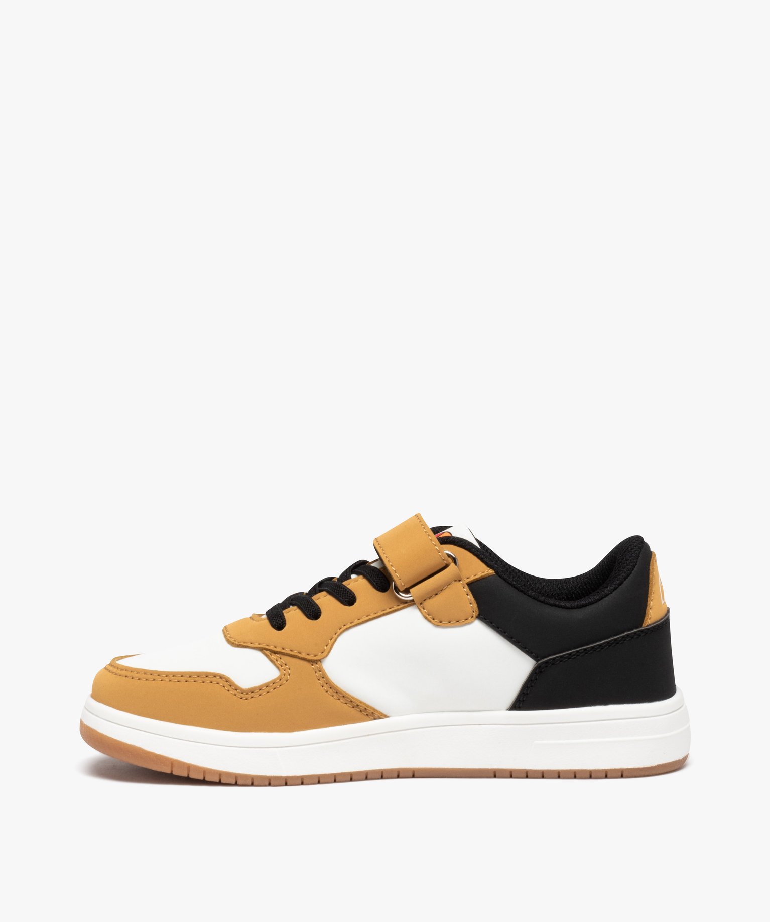 Baskets tricolores avec fermeture scratch Garçon - Ellesse blanc | GEMO
