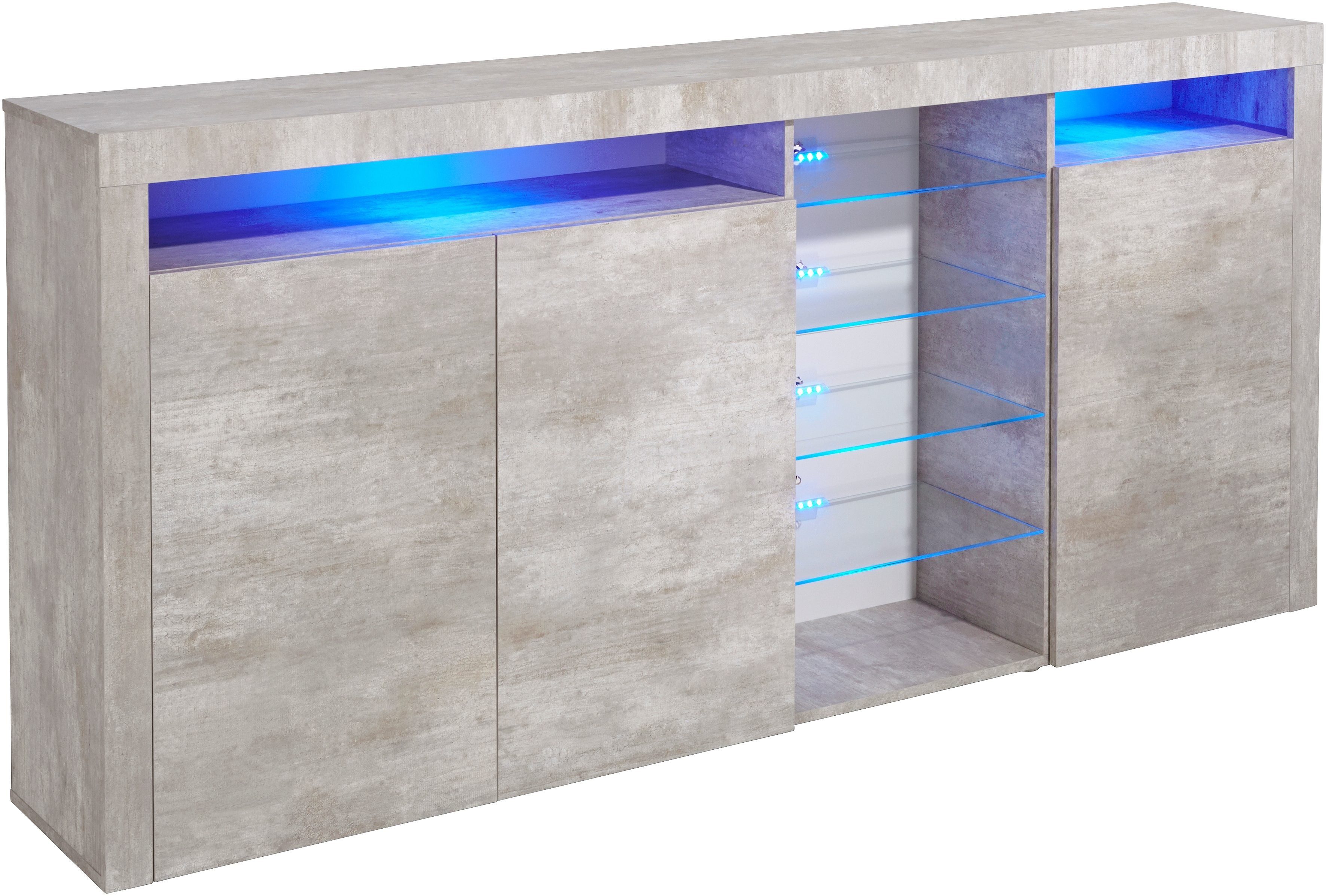 borchardt Möbel Highboard Santa Fe, Breite 200 cm