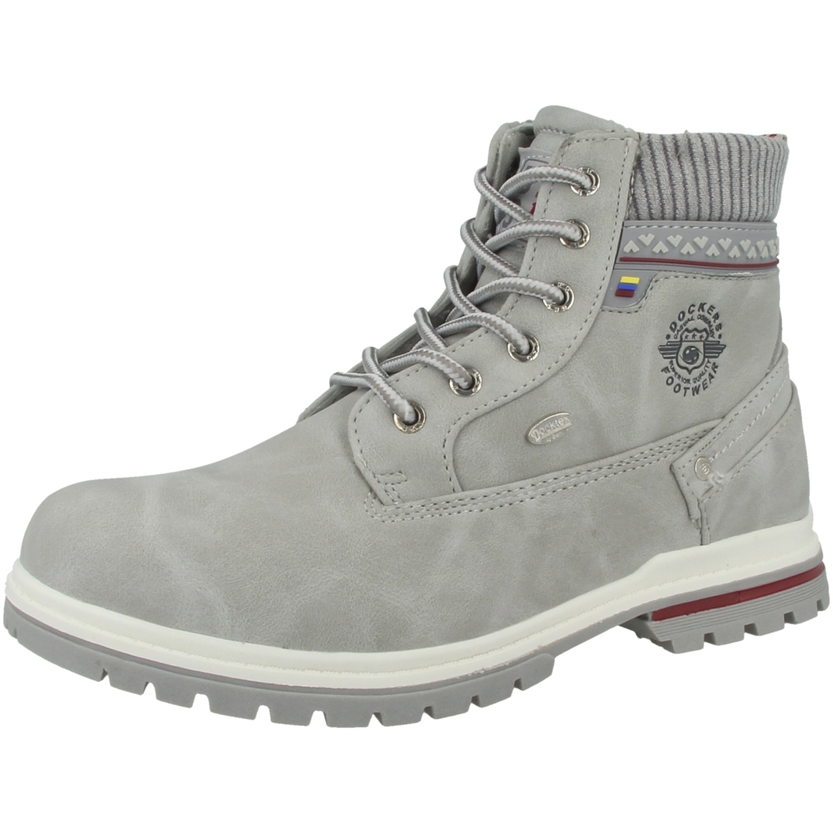 Dockers by Gerli 45BI701 Schnürboots grau