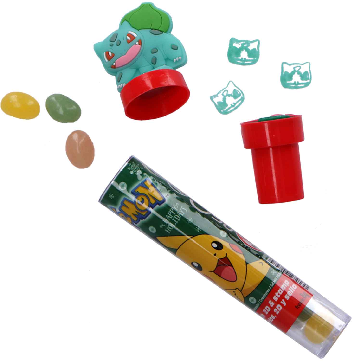 Pokémon Candy Tube with Stamp