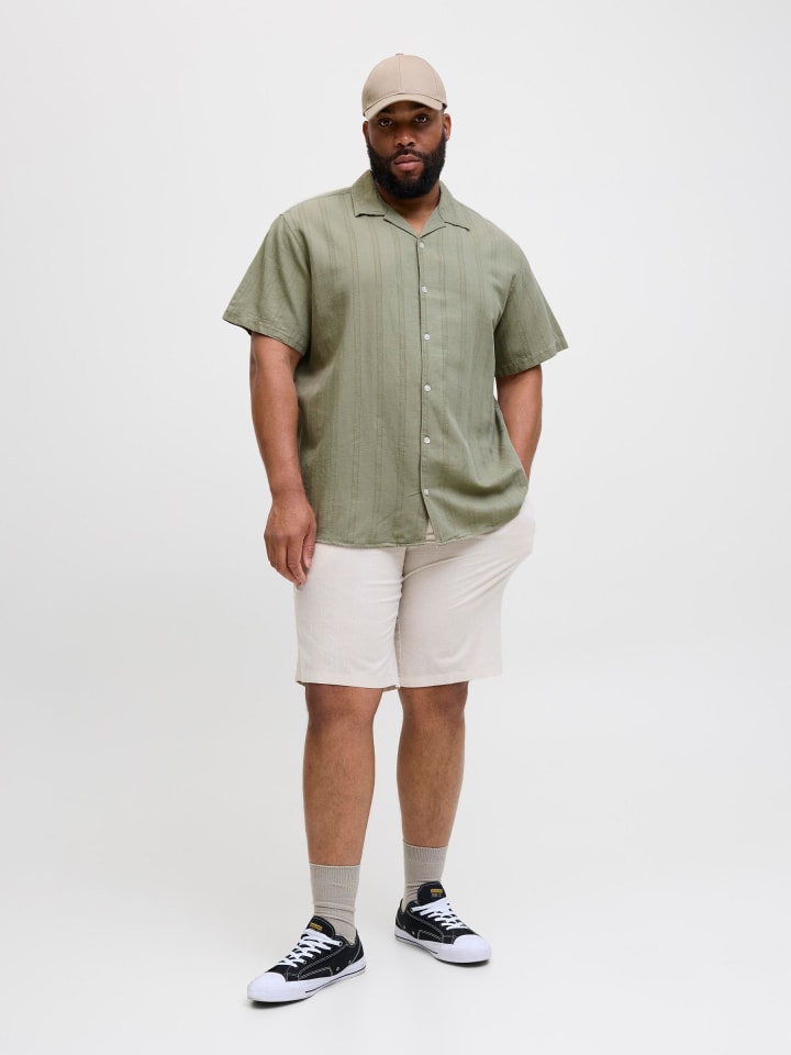 JACK & JONES PLUS Hemd in Dried Sage günstig kaufen