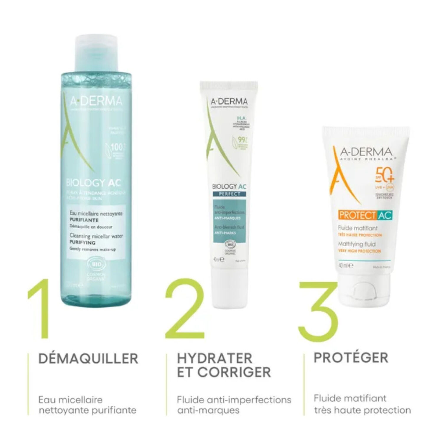 a-derma Biology Eau Micellaire Nettoyante