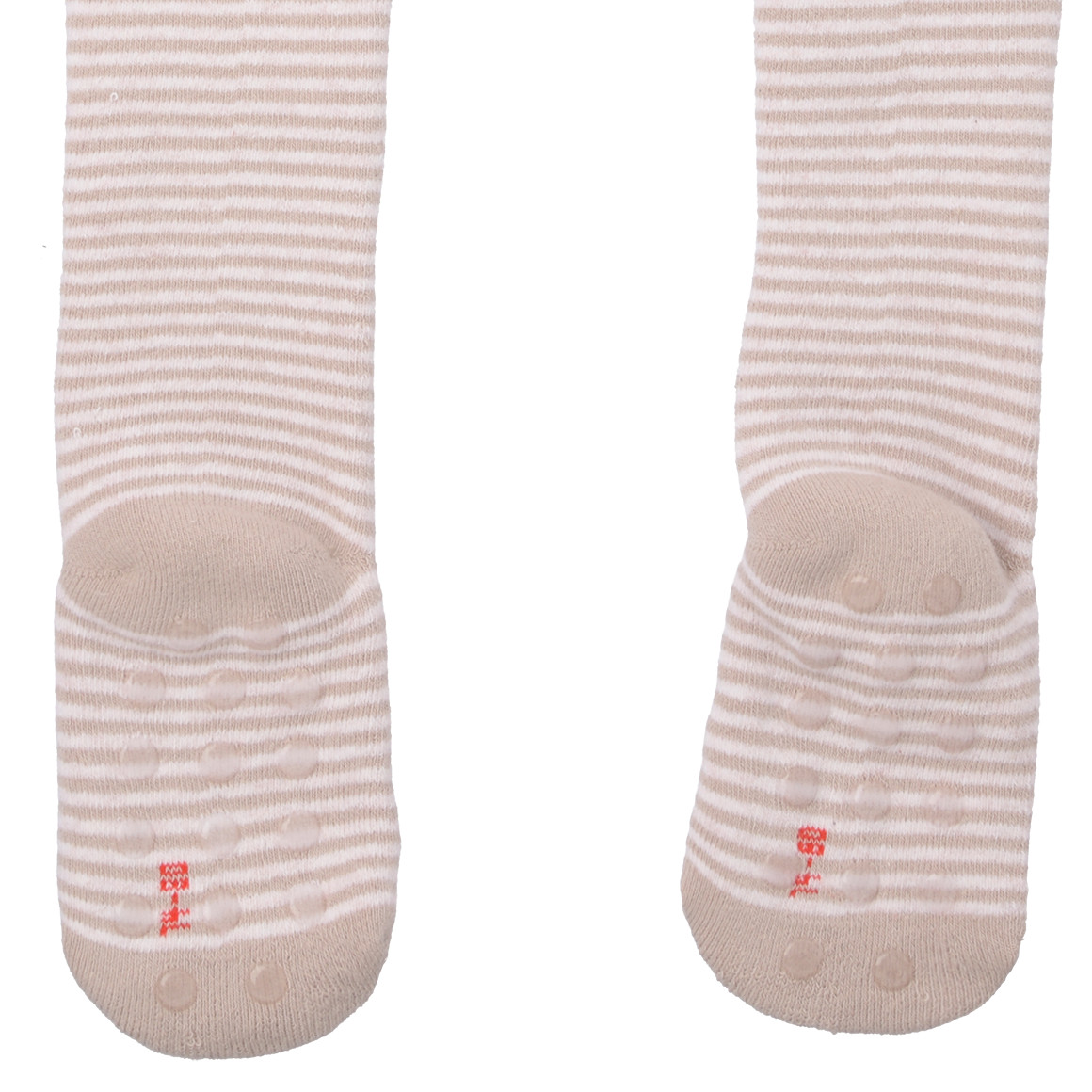 Baby Krabbelstrumpfhose mit Streifen-Allover
