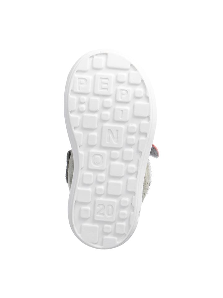 PEPINO Leder-Halbsandalen in Grau günstig kaufen
