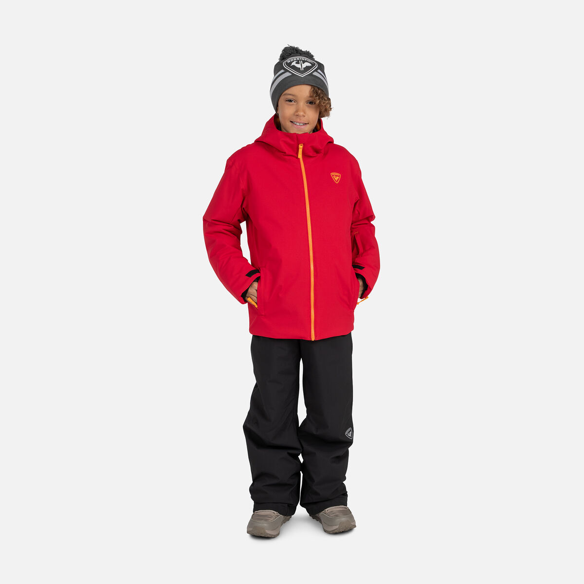 Junior-Skijacke Strawpile