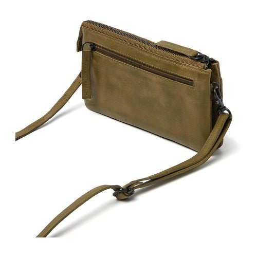 dR Amsterdam Clutch maslinasta