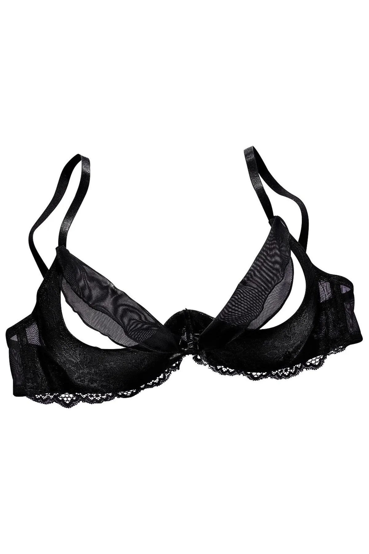 PETITE FLEUR GOLD  BH - Schwarz - Unifarben