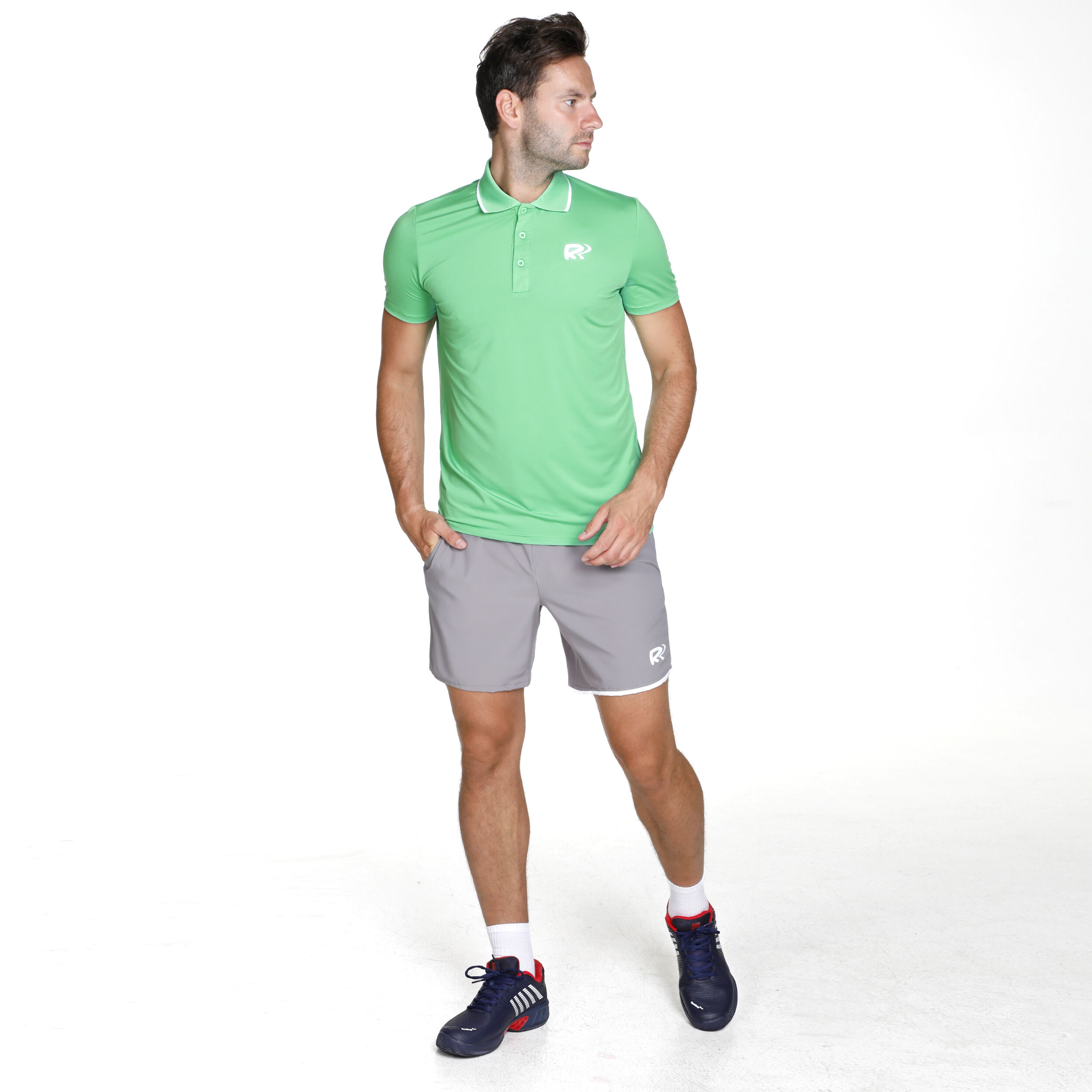 Teamline Shorts Herren - Grau