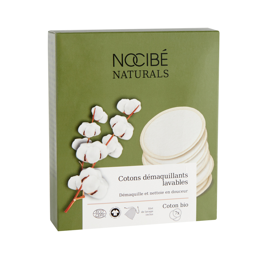 Nocibé Naturals Cotons Démaquillants Lavables