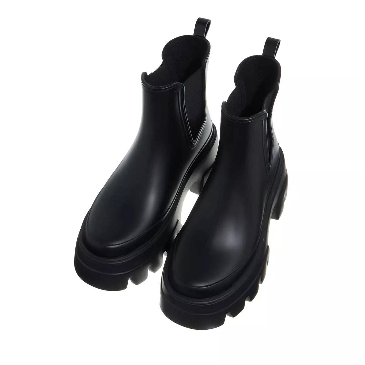 NUBIKK Stiefeletten schwarz Regenstiefel