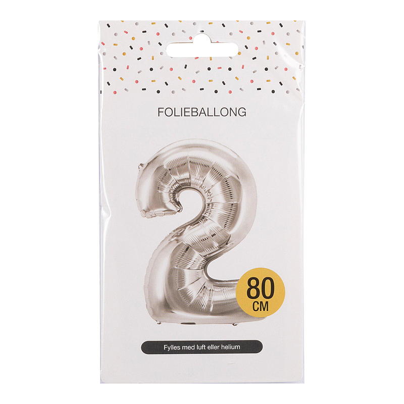 Giform Folieballong 80 cm Tall 2