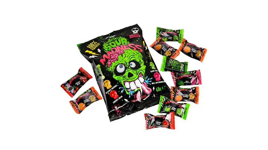 Sour Madness® Bonbon Mix extra sauer 60 g