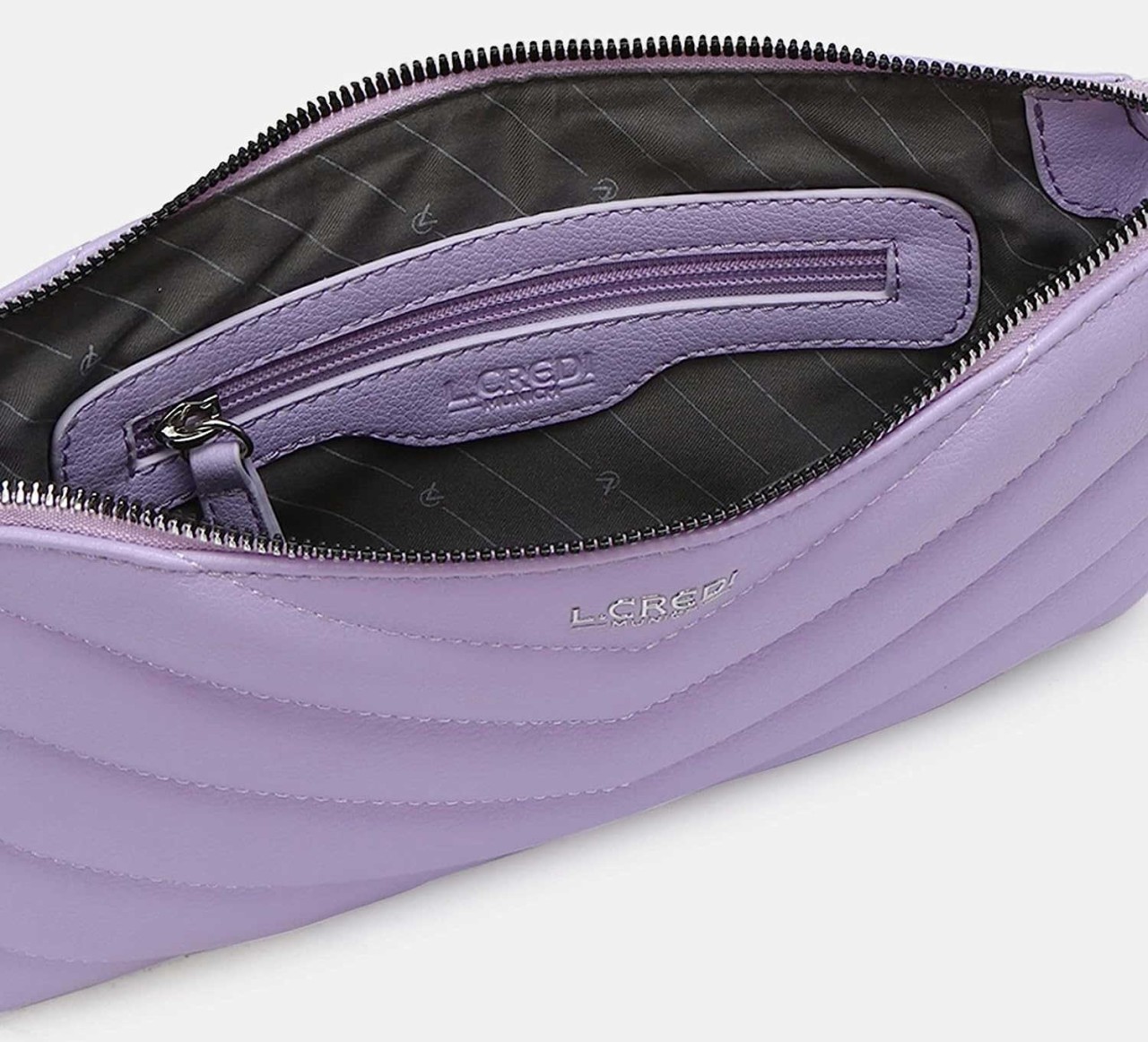 L. CREDI Handtaschen lila/pink