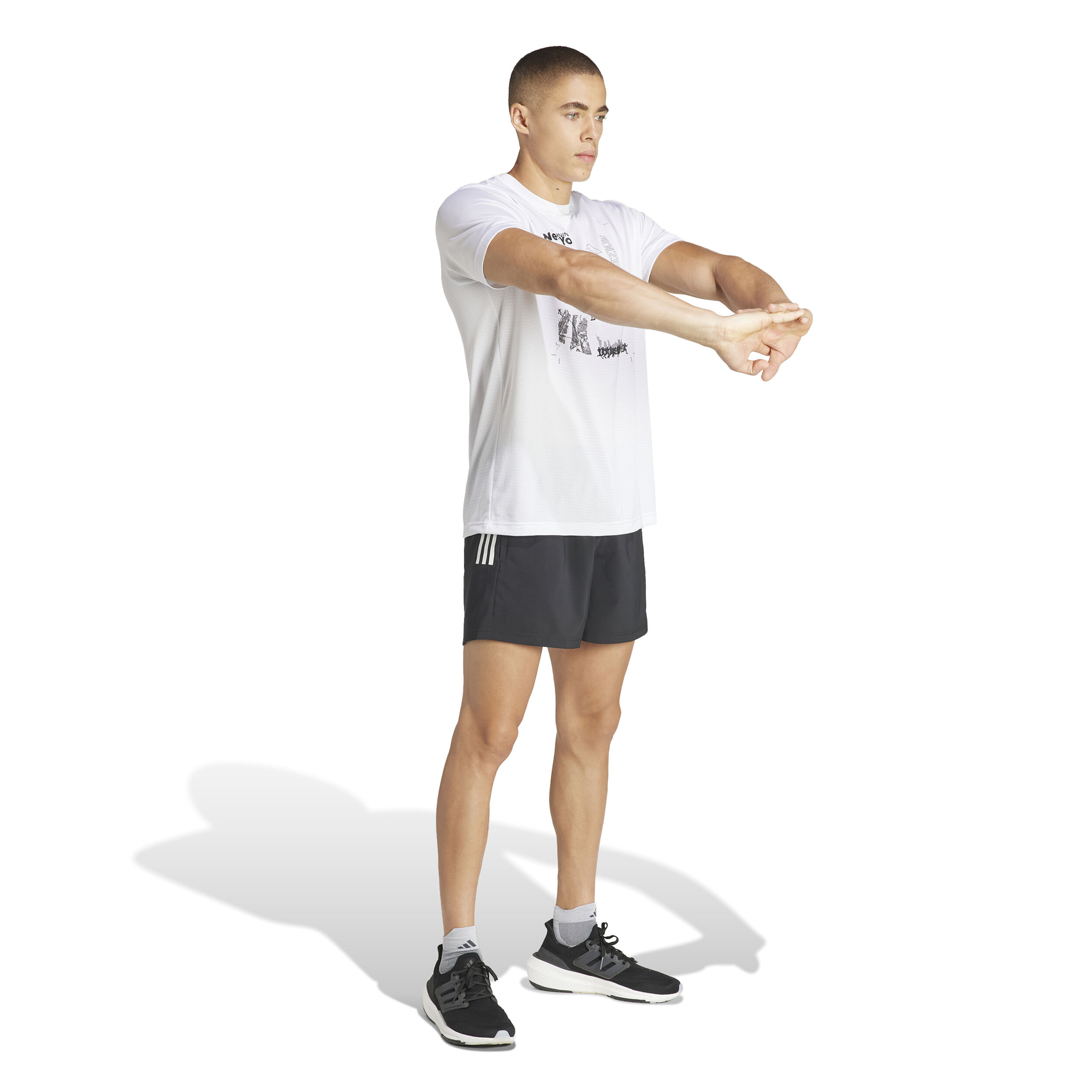 Own The Run 7inch Laufshorts Herren - Schwarz