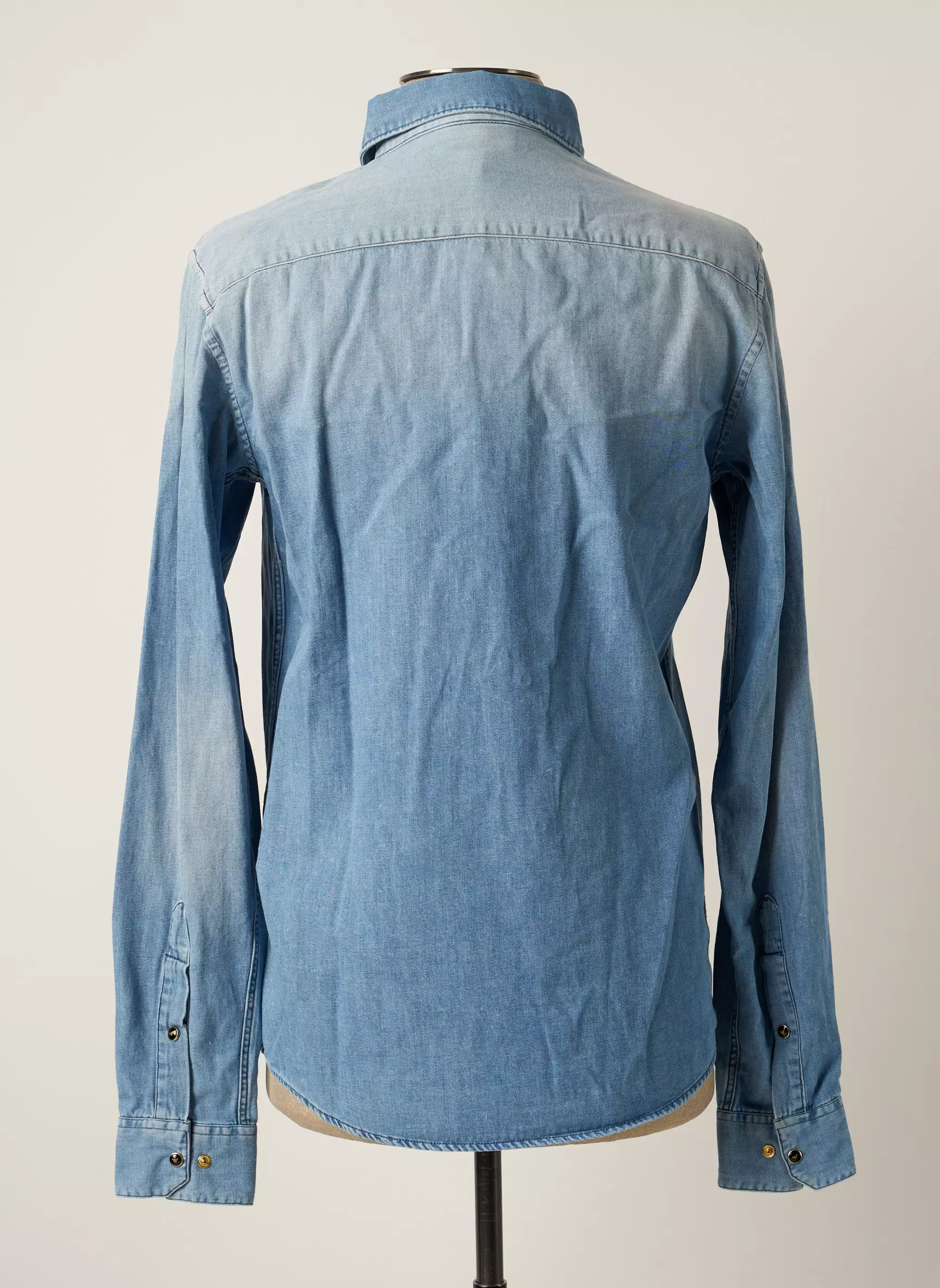 Emporio Armani Manches Longues Homme couleur bleu